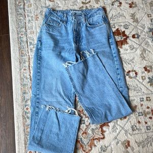 Zara High Waist Jeans